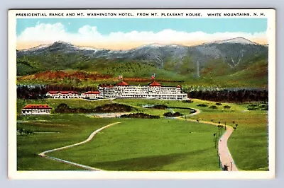 Vintage Presidential Range & Mt Washington Hotel Mt Pleasant House Postcard Ix • $2.99