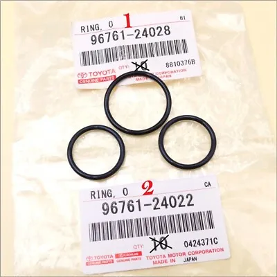 $14.07 • Buy Genuine Toyota Lexus Gs300 Sc400 Supra Water Pipe & Water Outlet O-ring Set –3pc