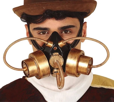 £18.98 • Buy Mens Steampunk Gas Mask