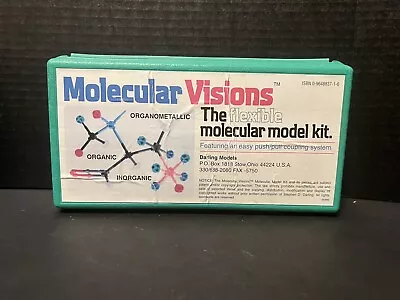 Molecular Visions Flexible Molecular Model Kit Organic Inorganic Push Pull Set • $15