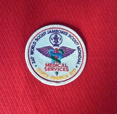 2019 Medical Services Staff IST Badge Patch 24th World Boy Scout Jamboree MINT • $4.99