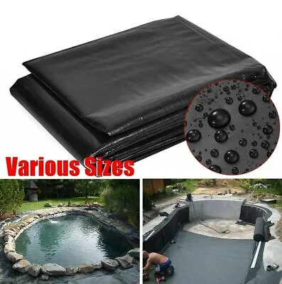 £11.98 • Buy Hevy Duty Fish Pond Preformed Liners Garden Pool Membrane Landscaping Reinforced