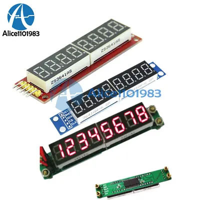 MAX7219 8-Digit LED Display 7 Segment Digital Tube For Arduino Raspberry Pi • $1.36