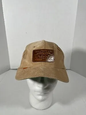 Vintage 70s Levi’s Strauss Corduroy Hat - Orange Tab - Cap Size 6 5/8 - 7 5/8 • $79.99