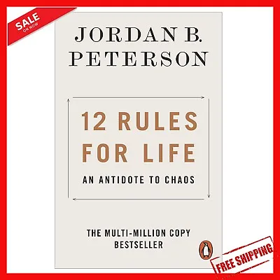 $15.75 • Buy 12 Rules For Life By Jordan B. Peterson | Paperback Book | FREE SHIPPING NEW AU