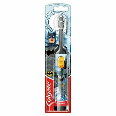 Colgate Batman Battery Powered Kids Electric Toothbrush Tooth Brush Childrens 3+ • £7.49