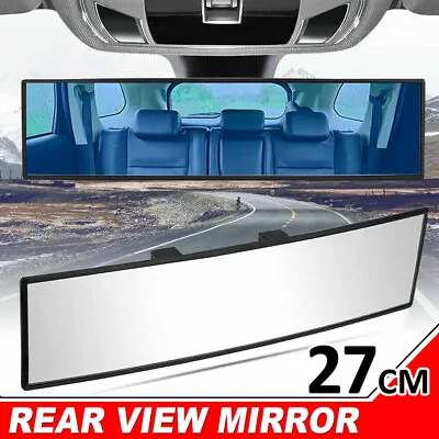 270mm Car Interior Wide Angle Rearview Rear View Mirror Panoramic Blind Spot.AU • $13.22