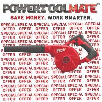 £78.99 • Buy Milwaukee M18BBL-0 18v Compact 3-Speed Blower - Naked - Body Only