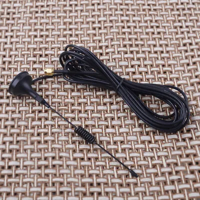 £5.51 • Buy Digital Car Radio High Gain Aerial Antenna SMA Fitting Magnetic Base 4m Cable A+