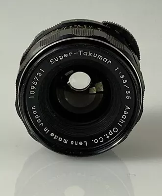 35mm Asahi Pentax Super Takumar 1:3.5/35 35mm F3.5 Takumar Lens M42 Mount • £54.95