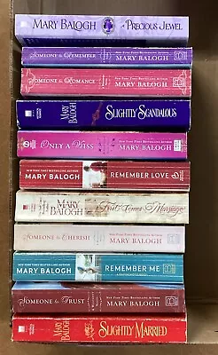 Mary Balogh PB Lot Of 11 Remember Me Someone To Trust Someone To Romance • $23.95