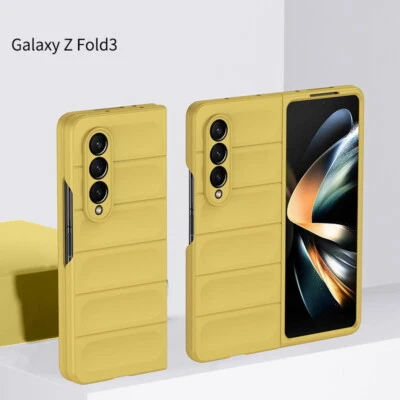 $8.79 • Buy ShockProof Silicone Soft Case For Samsung Galaxy Z Fold5 Fold4 Fold3 Flip4 Flip3