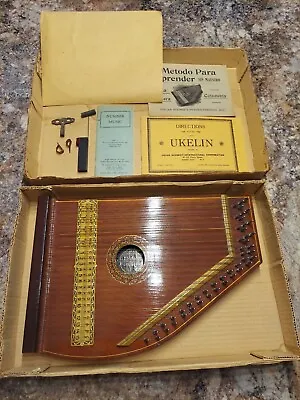 Oscar Schmidt Vintage 1930's  Mandolin Harp With Original Papers N Accessories  • $300