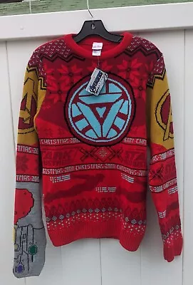 Avengers Endgame Christmas Ironman Sweater Size X- Small NEW WITH TAGS *NWT* • $43.95