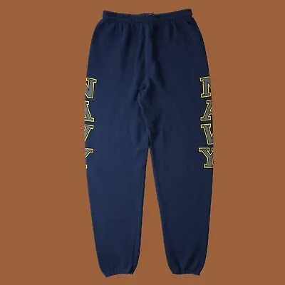 U.s Navy Authentic Military Sweatpants Blue Large.  X-large. Xx-large New • $24.95