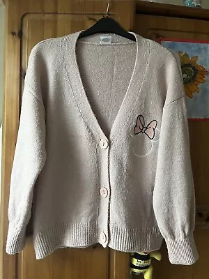 TU Ladies Disney Minnie Mouse Cardigan Pink 16 • £0.99