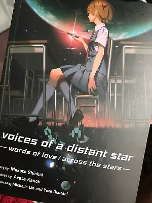 Voices Of A Distant Star: Words Of Love/ Across The Stars Novel Makoto Shinkai • $8.50