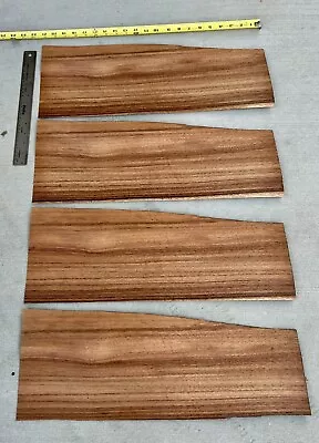 4 Curly Koa Wood Veneer Sheets Hawaiian Koa Wood Veneer (#13) • $65