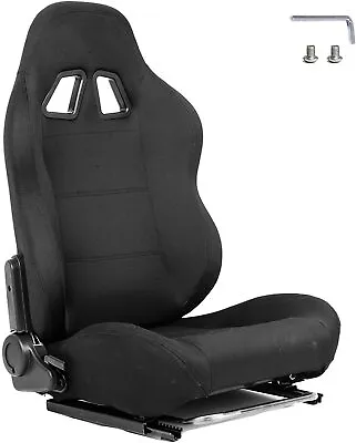 Hottoby Racing Gaming Chair With Adjustable Double Slide Fit Racing Sim Cockpit • $169.99