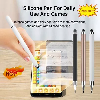 Screen Stylus Pen Drawing Pencil For IPhone IPad Samsung Tablet Phone • £3.10