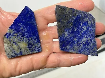 Lapis Lazuli Slabs Cabbing Lapidary Carving Combo Ship Avail Afghanistan • $18