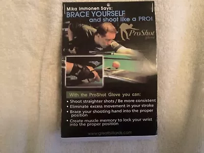 Pro Shot Billiards Glove By Mika Immonen Brand New • $33
