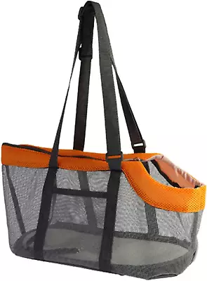 Ipetlore Pet Carrier Bag Dog PurseCat Carrier Pet Handbag Breathable Mesh Des • $30.99