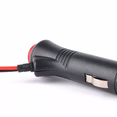 3 Meter 12V Car  Lighter Power Plug Extension Cable Switch & 10A Fuse • £6.24