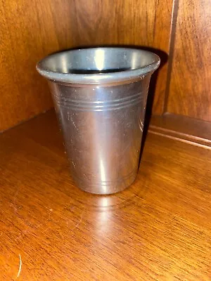 Rare Shirley Pewter Williamsburg Handmade Mint Julep Cup 3 3/4  Polished • $27.99