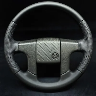 $381.04 • Buy Volgswagen Golf Jetta Caddy Corrado MK2 2 II Steering Wheel Sport VW Leather