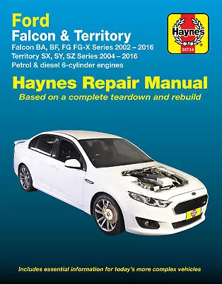 Ford Falcon BA BF FG FGII FG-X 2002-2016 Workshop Repair Manual 36734 • $59.50