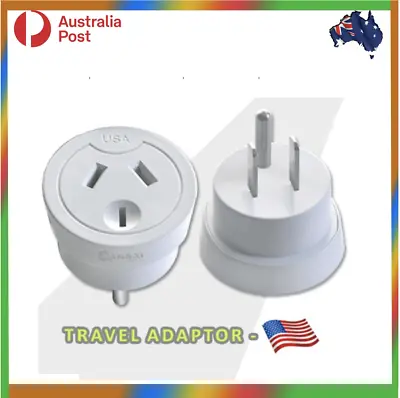 $39.95 • Buy New Travel Adapter Adaptor Power Socket To Plug Australia AU NZ To USA Canada 