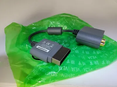 NEW Official Genuine Microsoft XBOX 360 RCA Optical Audio Adapter AV Cable #18i • $12.95