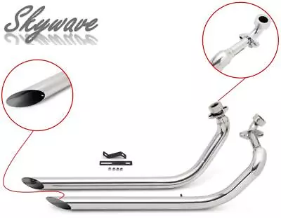 Shortshots Staggered Exhaust Muffler Pipe Silencer Virago XV750 XV1100 XV1100S • $272