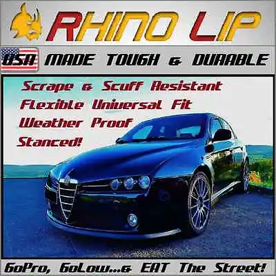 Alfa-Romeo * Brera 8C 147 156 159 164 166 4C GT * Front Bumper Chin Lip Splitter • $39