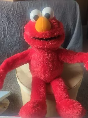 Big Hugs Elmo A4256 Sesame Street Plush Interactive 22  Large Toy  • $16.95