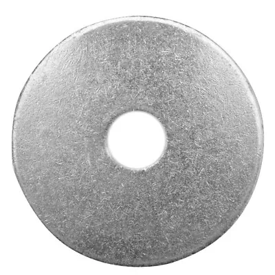 Zinc Plated Penny Repair Washer Bzp Steel M5 M6  M8 M10 M12 For Screws And Bolts • £2.89