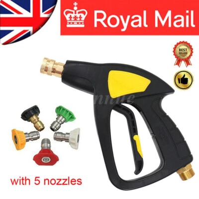 £11.89 • Buy Pressure Washer Gun Snow Foam Lance Car Wash Jet Turbo Nozzle For Karcher K2- K7