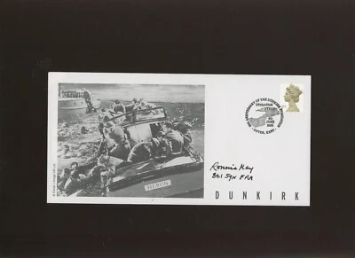 £0.99 • Buy 2000 Operation Dynamo Cover Signed Commander Ronnie Hay 801 Sqn. 1 Of 10 Covers