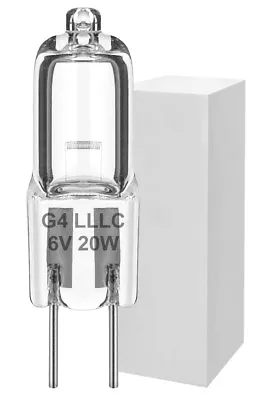 G4 6V Clear Halogen Capsule Bulbs 20W Low Voltage 6V • £2.99