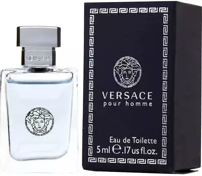 Versace Signature By Gianni Versace Cologne For Men EDT 0.17oz New In Box • $8.48