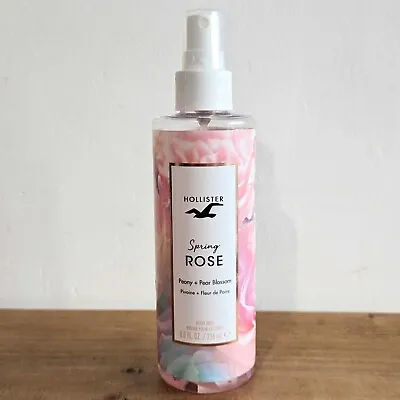 Hollister Spring Rose Body Mist 236ml Peony + Pear Blossom Discontinued UK • £18.50