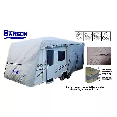 Samson Heavy Duty Caravan Cover 16-18ft • $223.83