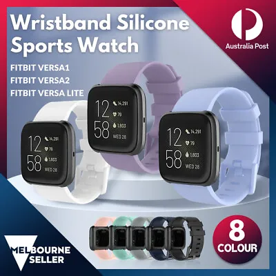 For Fitbit Versa / Versa Lite / Versa2 Replacement Band Silicone Strap Wristband • $6.99