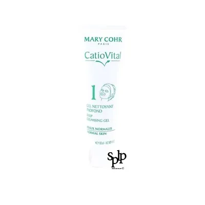 Mary Cohr Catiovital Gel Cleaner Deep Face Skins Normal 150 ML • £82.45