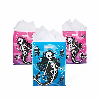 Mermaid Skeleton Goody Bags Party Supplies 36 Pieces • $12.95