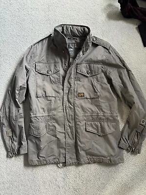 G-STAR RAW DENIM Mens Trooper In-Built Hood Jacket Size XL - VG  - CHEAP POST • $30