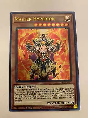 Yugioh Master Hyperion GFP2-EN047 Ultra Rare 1st Edition Near Mint • $1.25