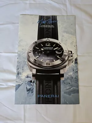 ORIGINAL OEM PANERAI Mike Horn Expedition Large Booklet • £44.24