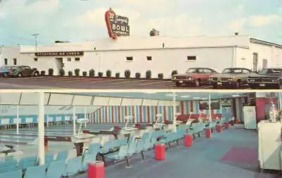 Danvers Massachusetts Sunnyside Bowladrome Bowling Alley Postcard AA71366 • $14.75